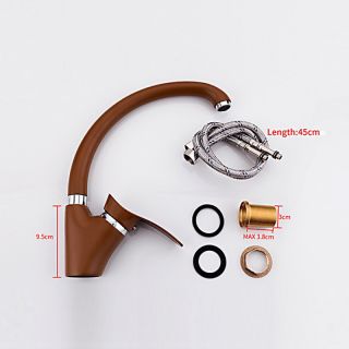 Смеситель для кухни Frap F4101-14 коричневый